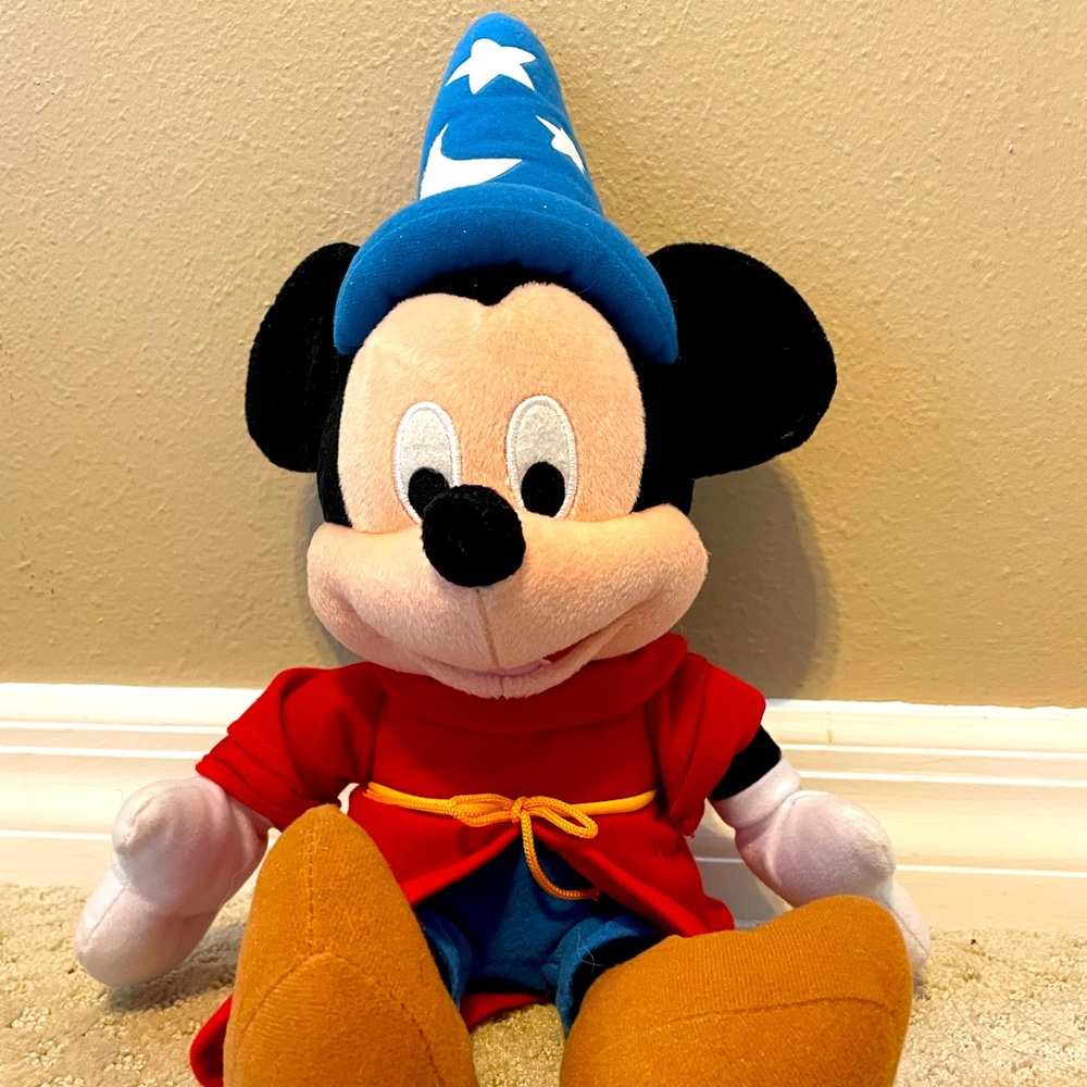 Mickey Mouse Fantasia Themed Stuff Animal